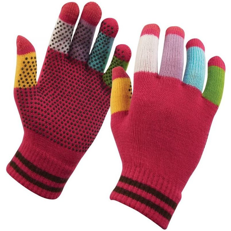 Dublin Magic Pimple Grip Reithandschuhe 803180 - Pink / Multi